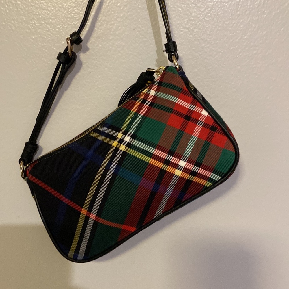 Dooney & Bourke Tartan Plaid Mini Crossbody, Excellent Condition, Fun little bag - Picture 5 of 10